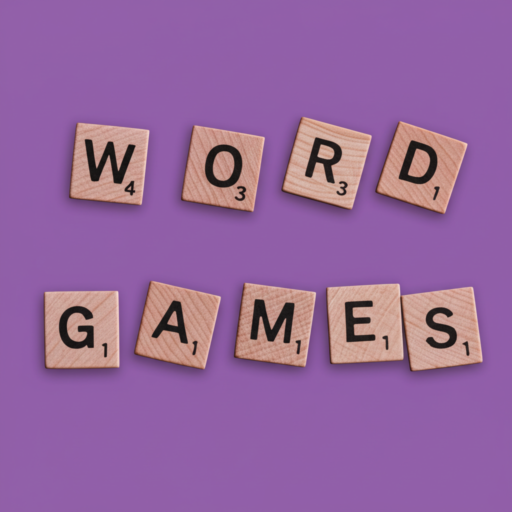 Word Games Illustration